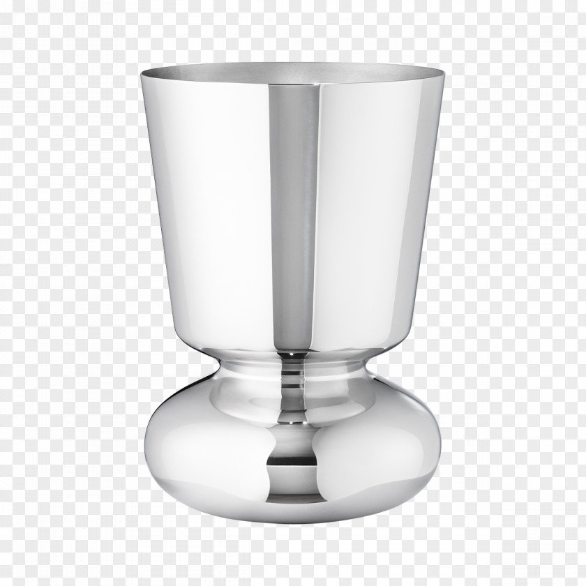 Vase Fettuccine Alfredo Stainless Steel Glass PNG