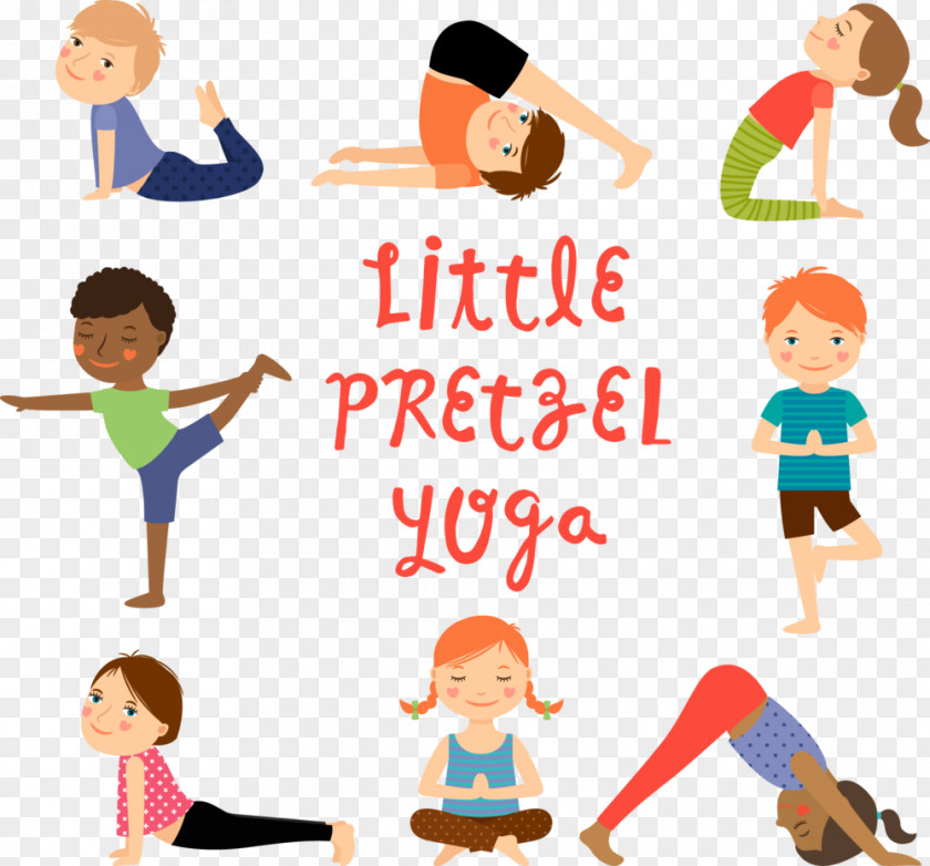 Yoga Cartoon For Children Exercise Instructor PNG