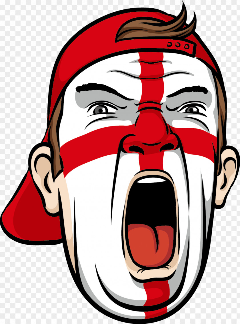 England Fan Association Football Culture Royalty-free Clip Art PNG