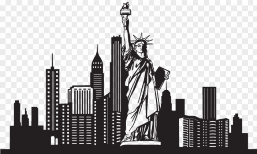 Painting Statue Of Liberty National Monument Image Drawing Photography PNG