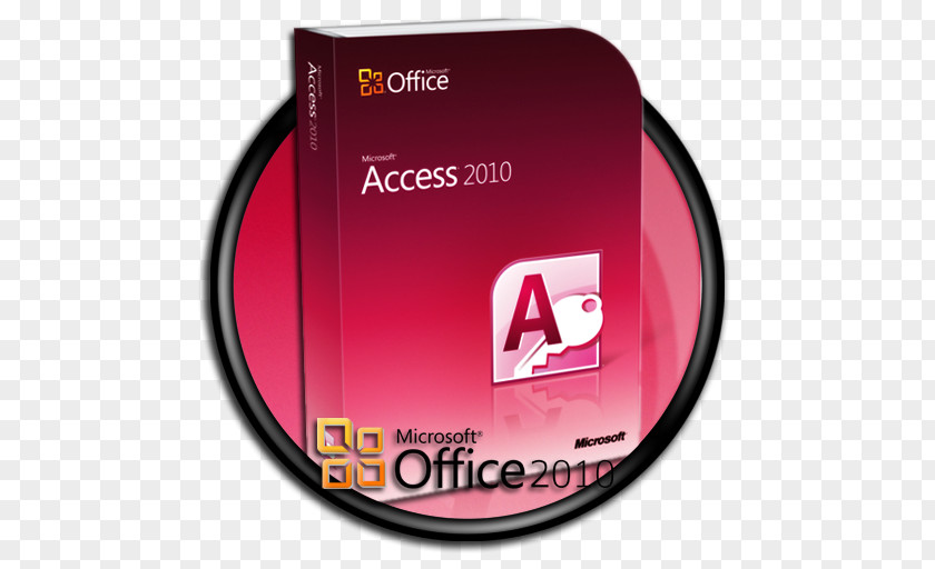 Microsoft Access Office 2010 Computer Software PNG