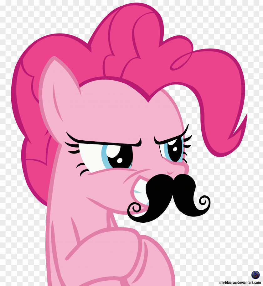 Moustache Pinkie Pie Rarity Pony Rainbow Dash PNG