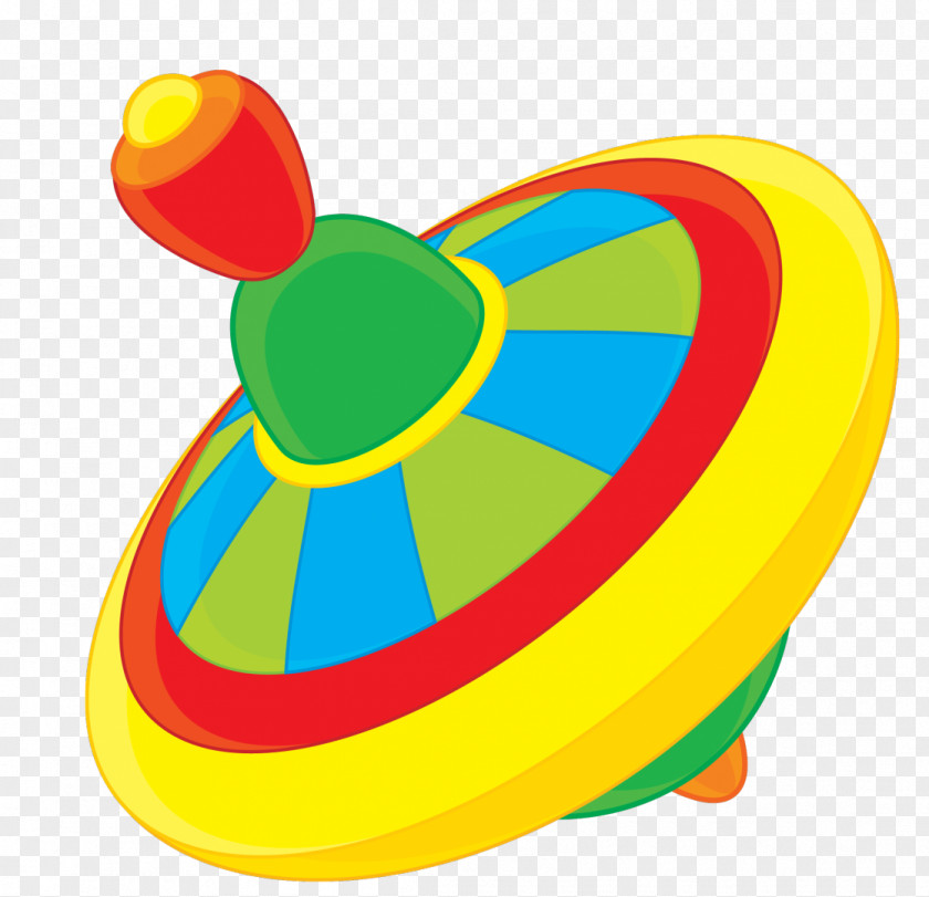 Toy Spinning Tops Clip Art PNG