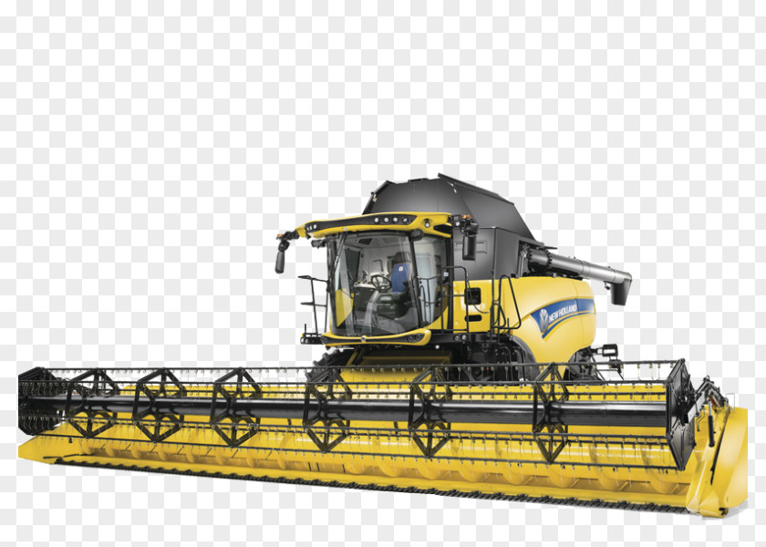 Tractor Combine Harvester Agricultural Machinery New Holland Agriculture PNG