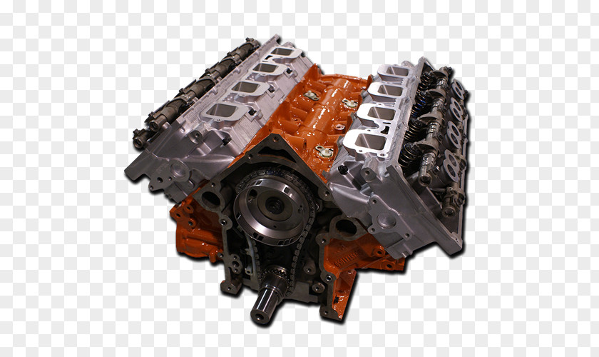 Engine Chrysler Hemi Hemispherical Combustion Chamber Long Block PNG