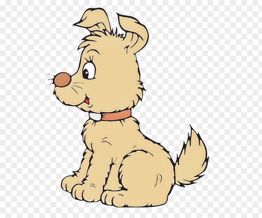 Fawn Puppy Cartoon Tail Animal Figure PNG
