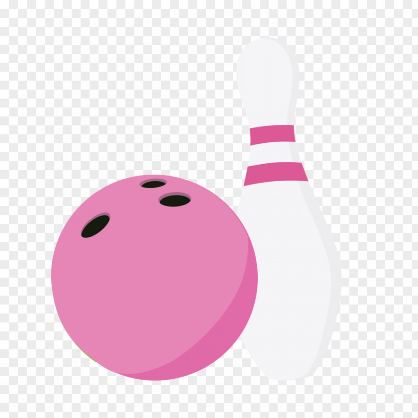 Pink Bowling Cliparts Ball Pin Ten-pin Clip Art PNG