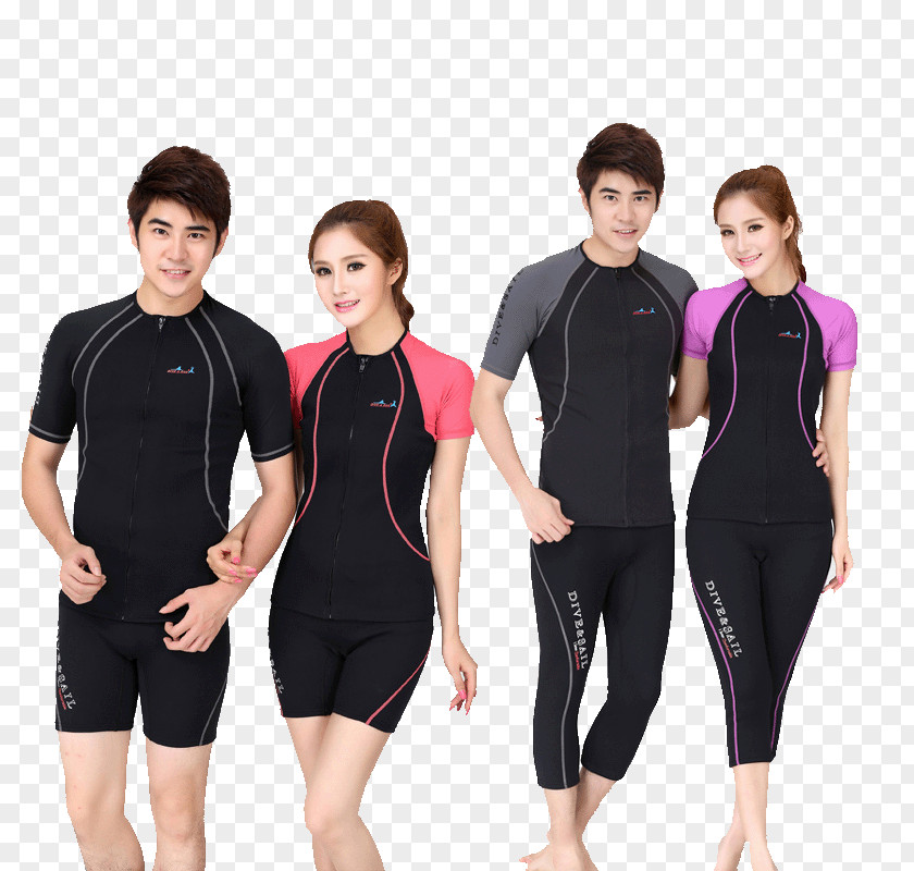 Taobao Decoration Wetsuit Clothing Sleeve Diving Suit Shorts PNG