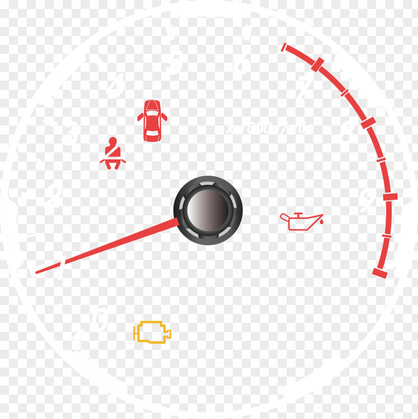 Vector Car Standard Dashboard PNG