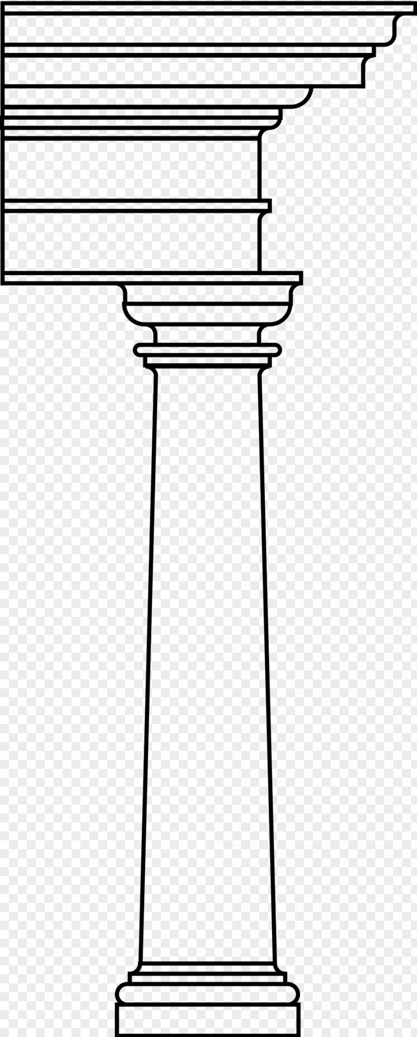 Column Tuscan Order Doric Classical Clip Art PNG