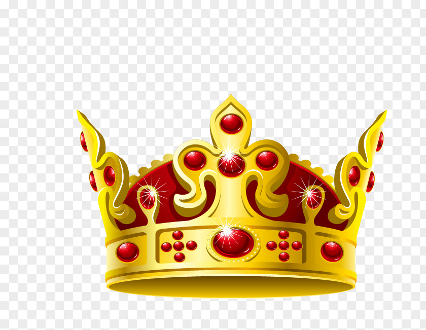 Golden Crown Clip Art PNG