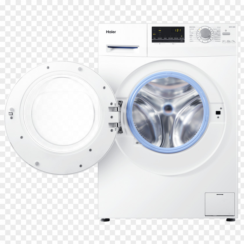 Haier Washing Machine Machines HW80-14636 Home Appliance Freestanding PNG