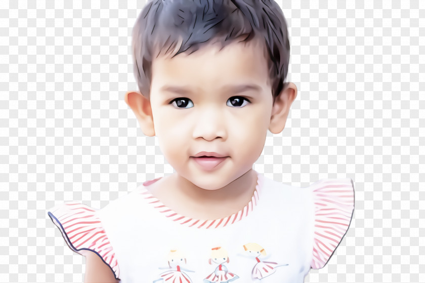 Hairstyle Chin Child Face Hair Cheek Skin PNG