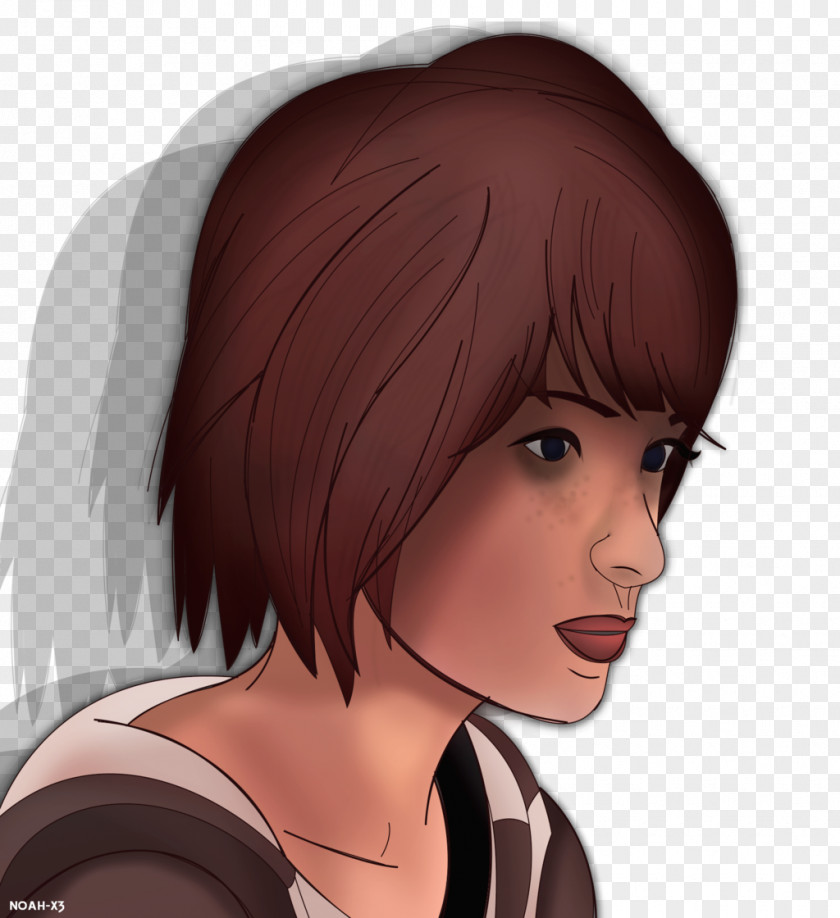 Life Is Strange Hair Coloring Art Bangs Eyebrow PNG