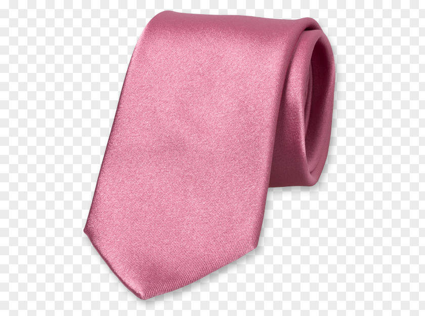 Satin Pink Necktie Silk Einstecktuch PNG