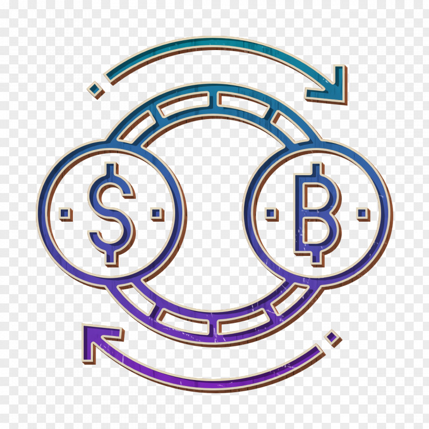Cryptocurrency Icon Trade Financial Technology PNG