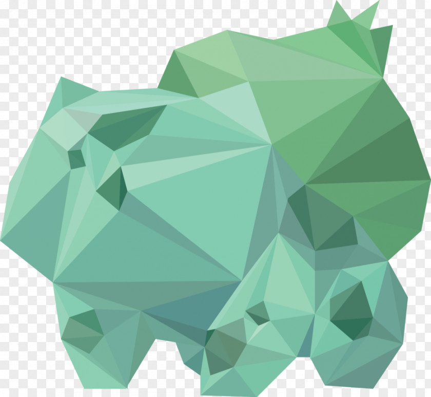 Emerald Green Crystallography PNG