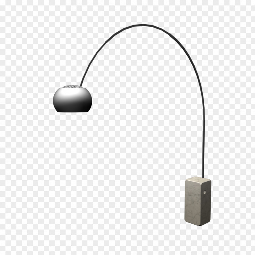 Lamp Stand ARCO Lighting Flos Floor PNG