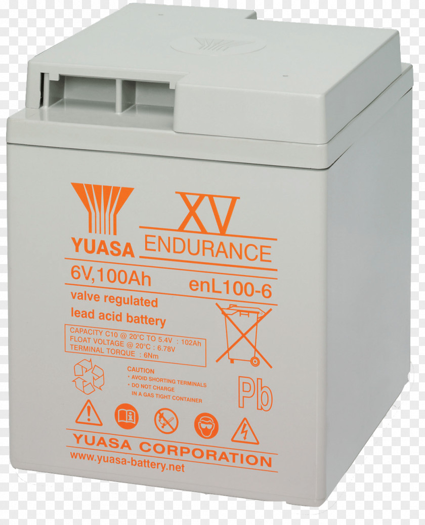 Ligthing VRLA Battery Electric Lead–acid UPS GS Yuasa PNG