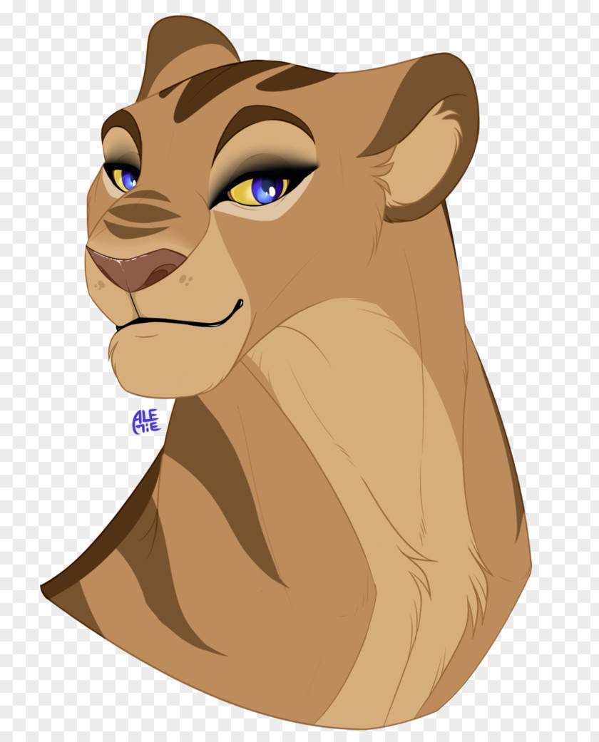 Lion Whiskers Shenzi Fan Art PNG