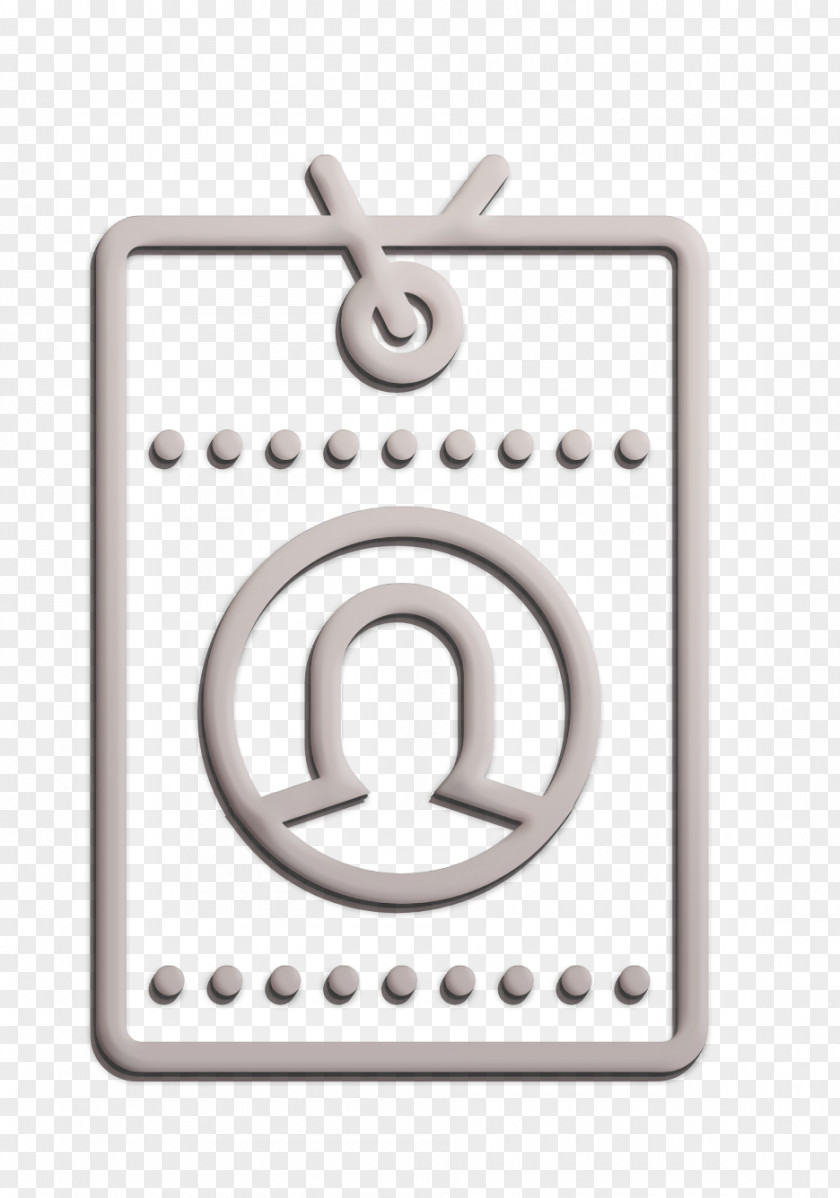Metal Electronic Device Essential Set Icon Pass Id Card PNG