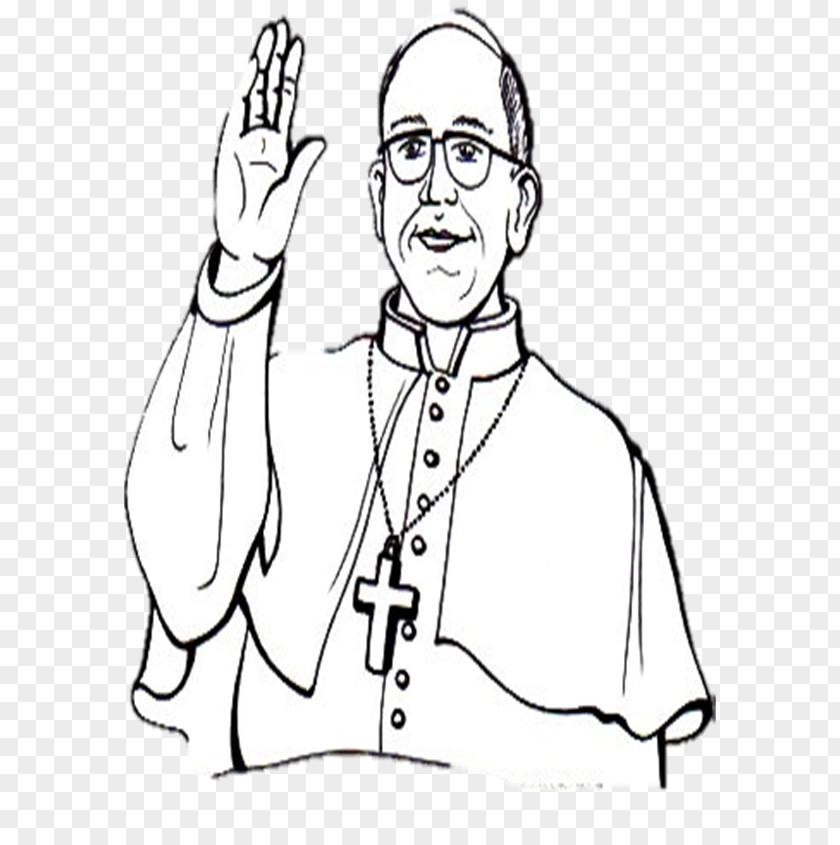 Painting Drawing Pope Vatican City Cartoon PNG