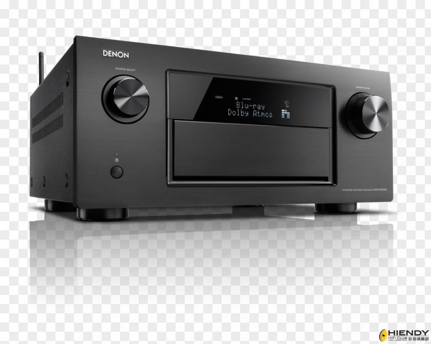 Pepsiman Denon AVR-X7200W AV Receiver Home Theater Systems Radio PNG