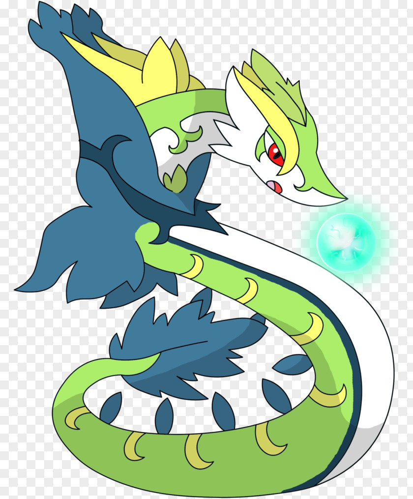 Pikachu Serperior Pokémon Universe Servine PNG