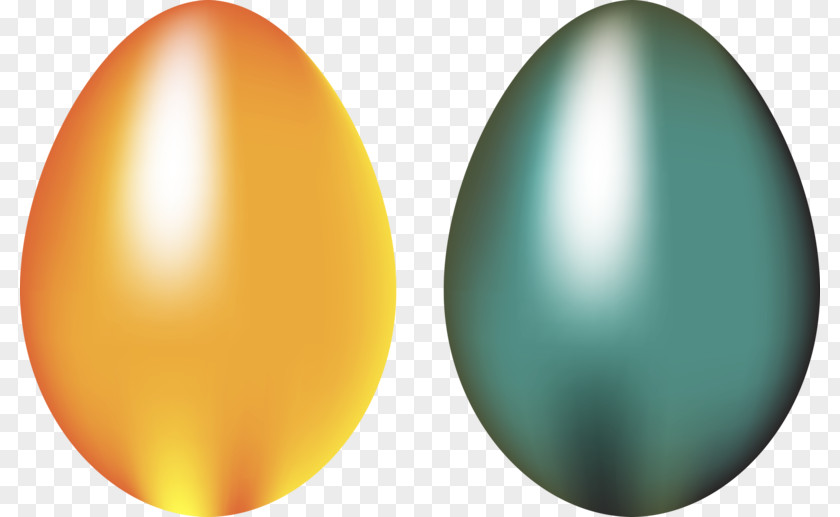 Two Eggs Easter Egg Balloon Sphere PNG