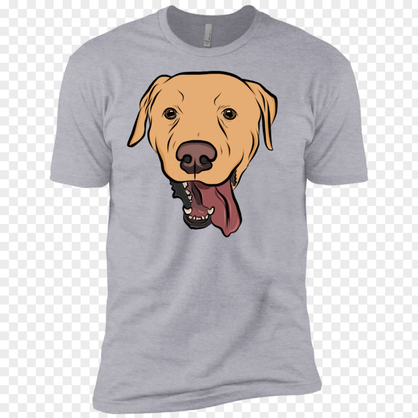 Yellow Lab T-shirt Hoodie Sleeve Clothing PNG