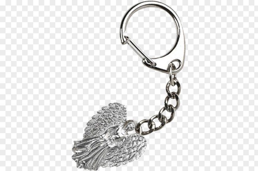 Angel Guardian Prayer Key Chains Statue PNG