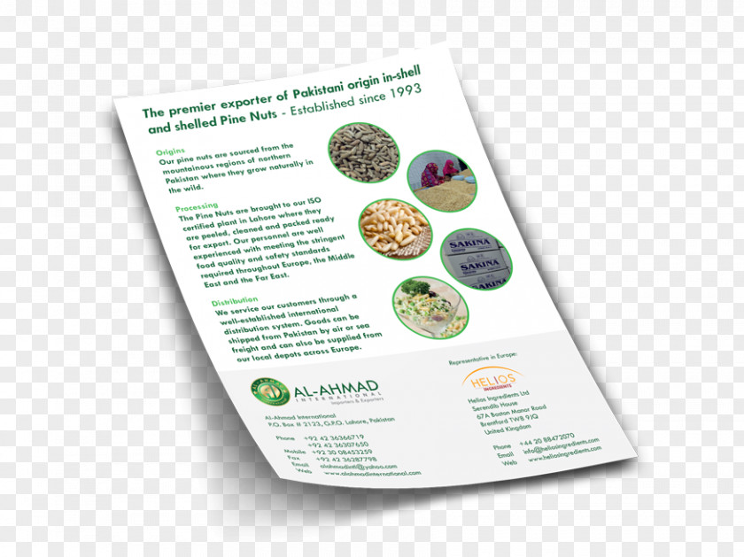 Flyer Ai Superfood Brand Brochure PNG