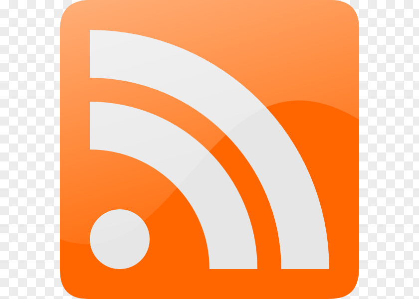Rss Feed Icon RSS Web Logo News Aggregator Blog PNG