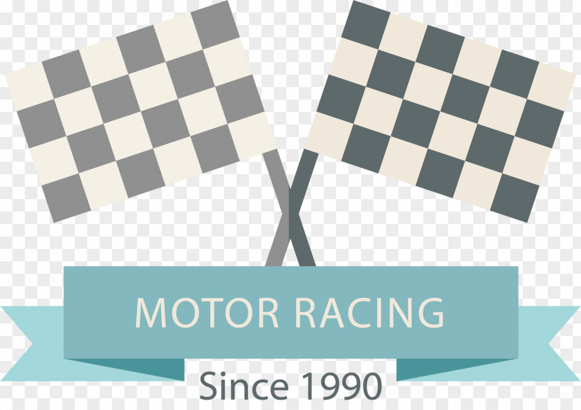 Vector Color Creative Flag Formula One Car Auto Racing Flags Drapeau Xe0 Damier PNG