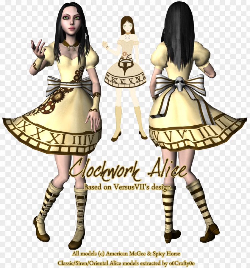 Alice Mcgee Animated Cartoon Costume Character PNG