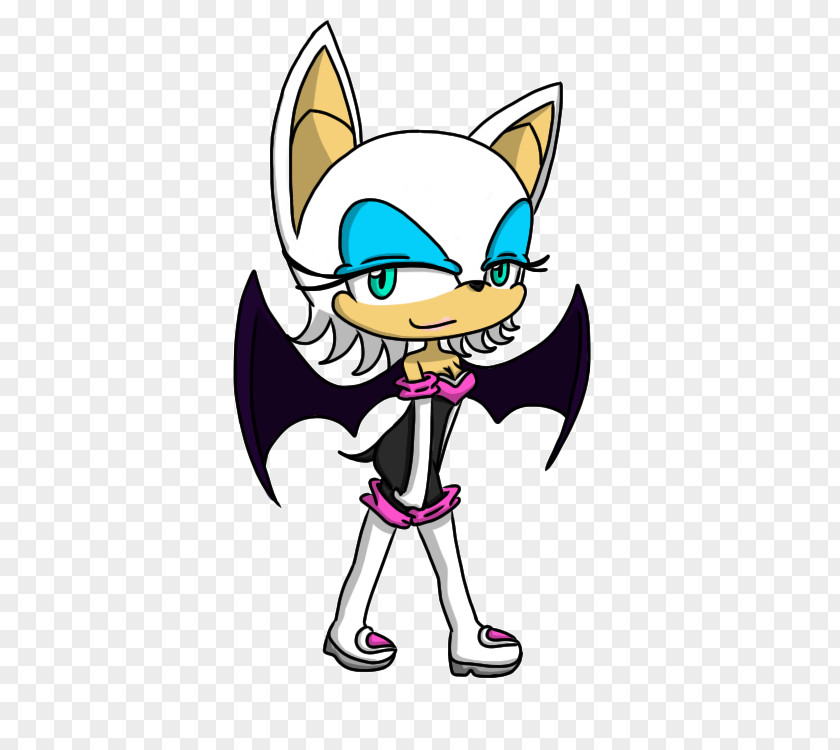 Cat Rouge The Bat Clip Art Illustration PNG