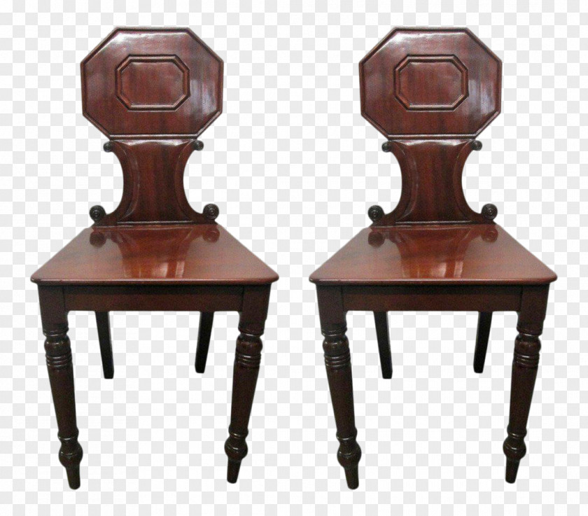 Chair 19th Century Table Regency Era Dining Room PNG