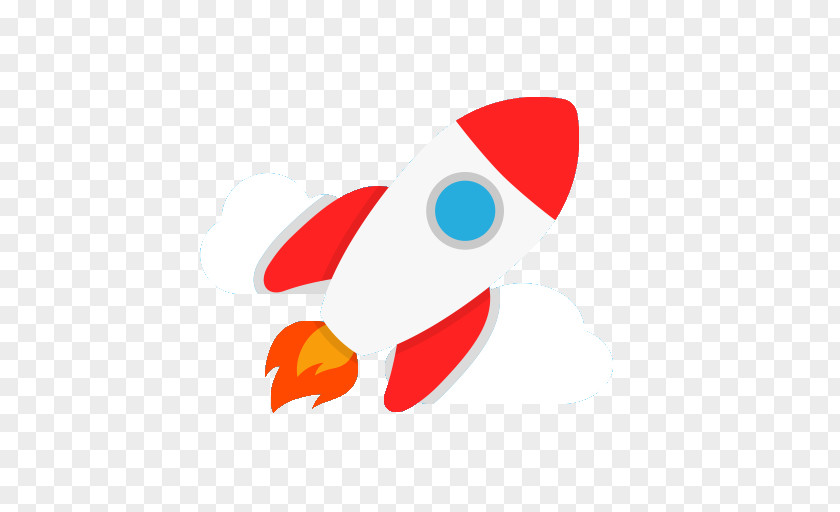 Cloud Rocket Cohete Espacial Animaatio PNG