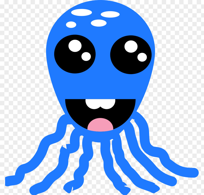 Octapus Smiley Emoticon Happiness Clip Art PNG