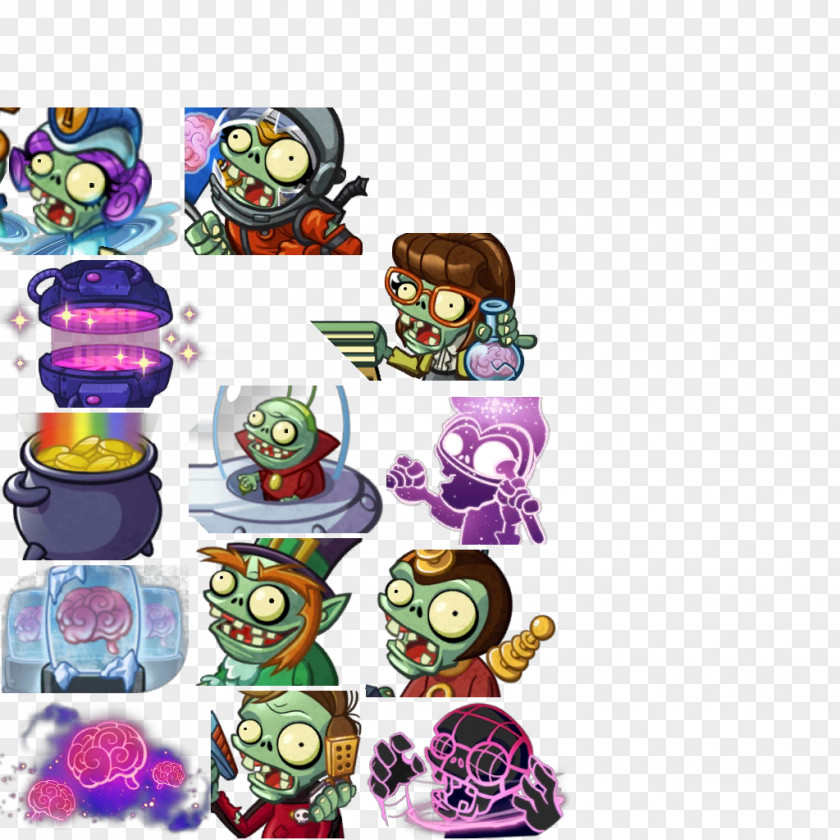Plants Vs Zombies Vs. Heroes Sprite Texture Mapping PNG