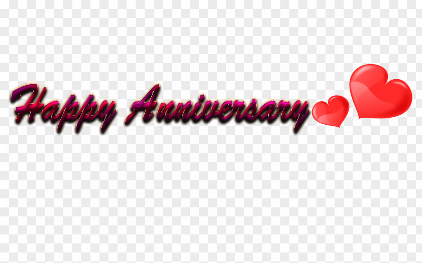 2nd Anniversary Logo Brand Love Font PNG