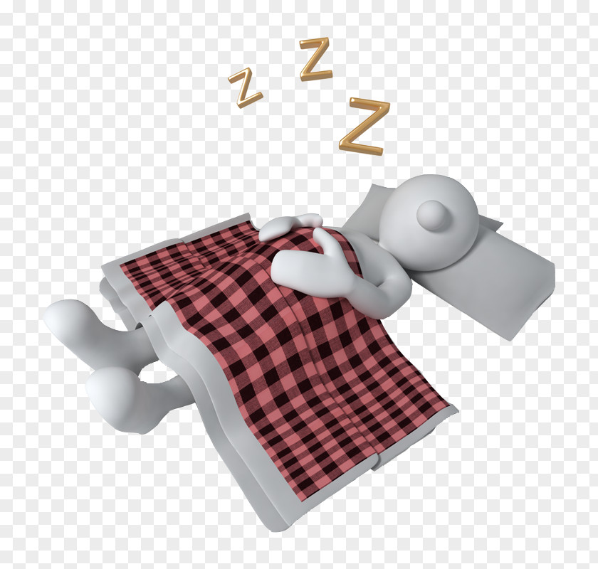 3D Villain Sleep Illustration PNG