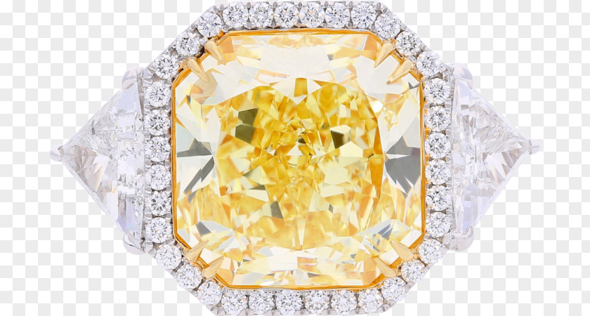 Diamond Yellow Clarity Ring Carat PNG