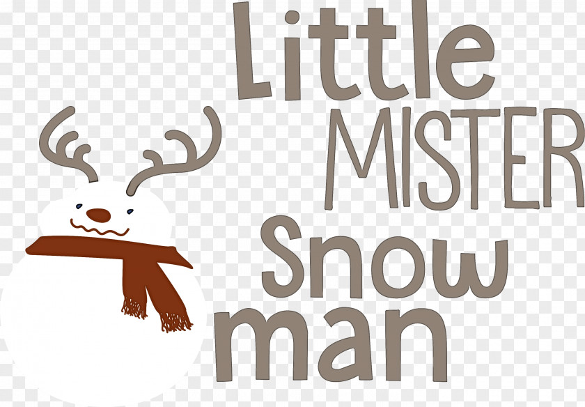 Little Mister Snow Man PNG