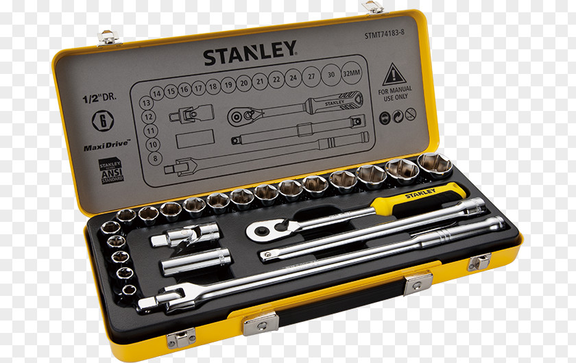 Stanley Hand Tools Spanners Socket Wrench PNG
