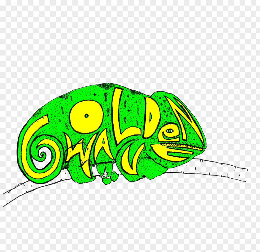 Chameleon Insect Butterfly Art PNG