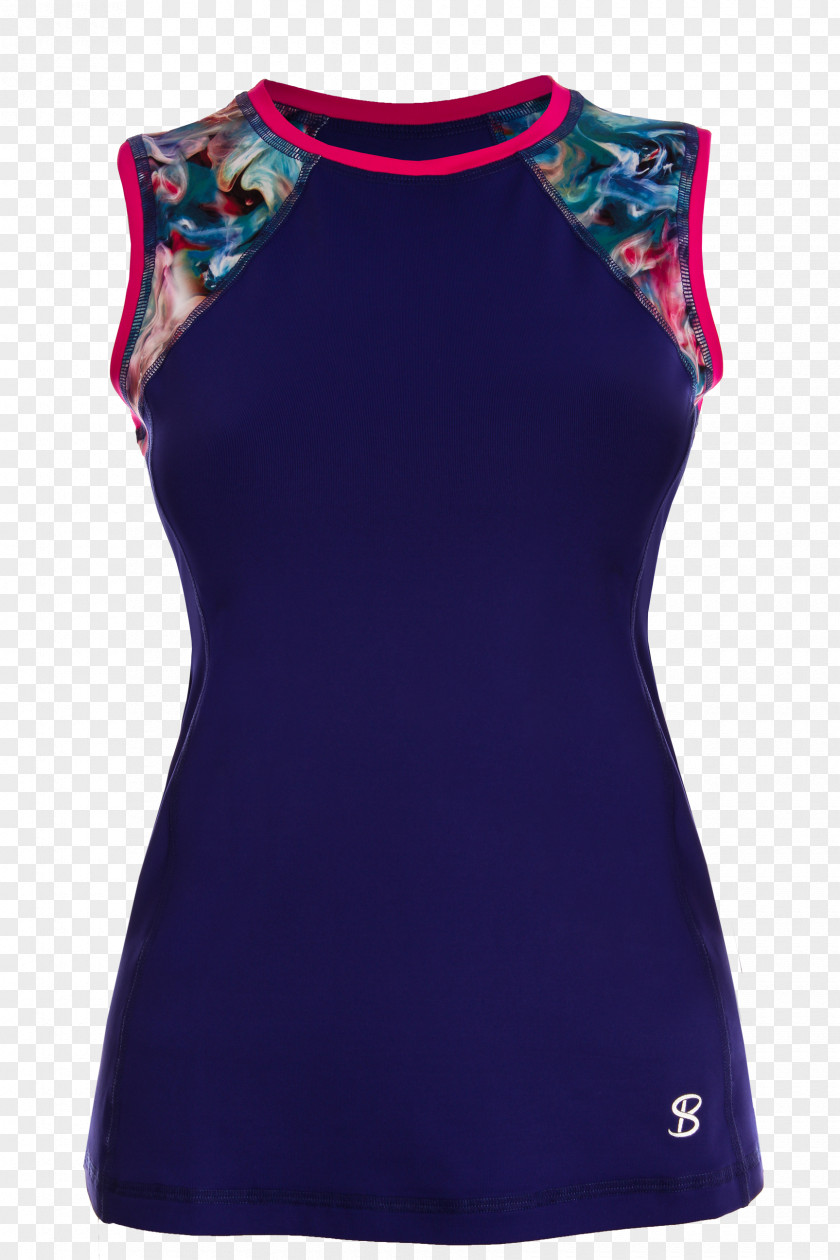 Dress Sleeveless Shirt Shoulder Blue Aruba PNG