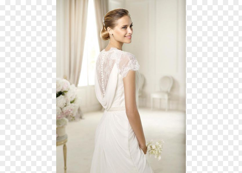 Dress Wedding Bride Sleeve Chiffon PNG