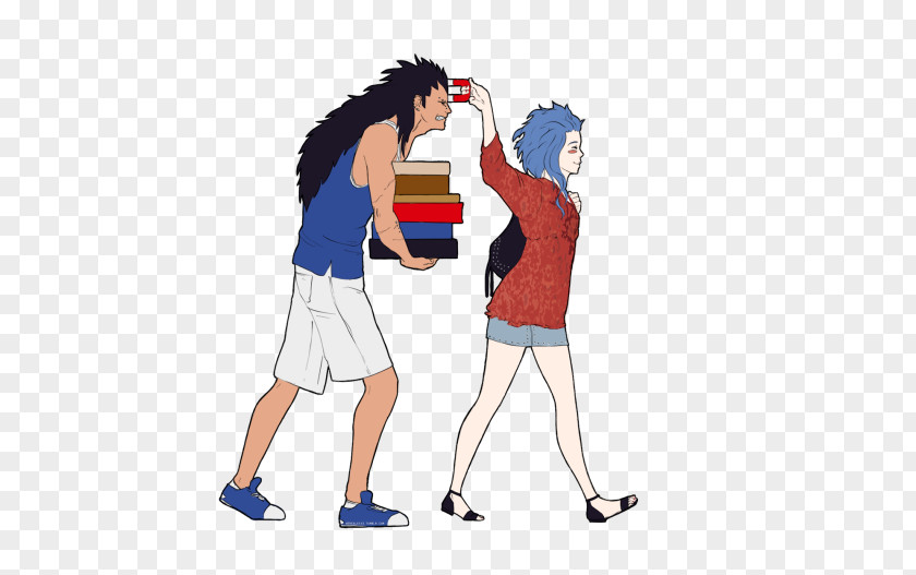 Gajeel And Juvia Redfox Character Human Behavior Finger Boy PNG