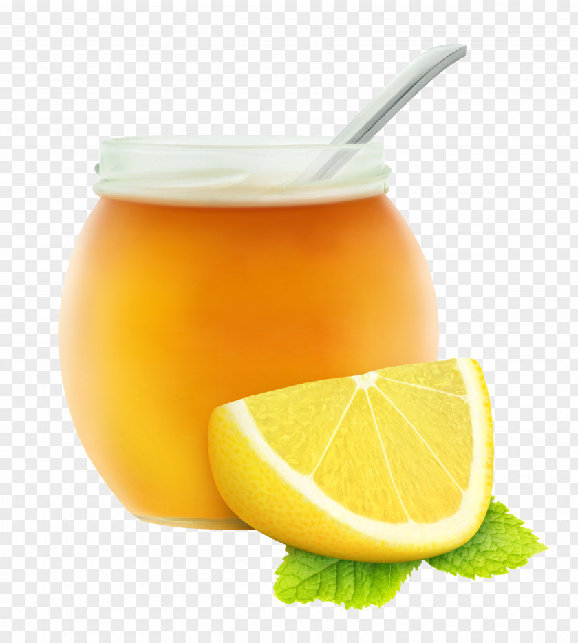 Glass Jars Orange Juice Honey Lemon Jar PNG